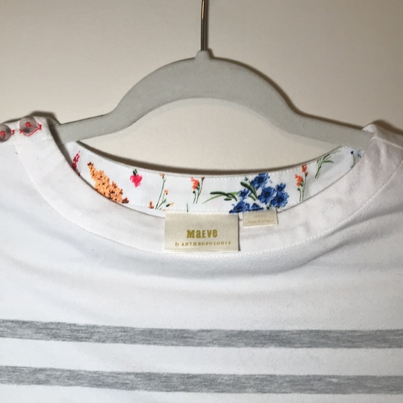 Maeve by Anthropologie Striped Top - Picture 4 of 7